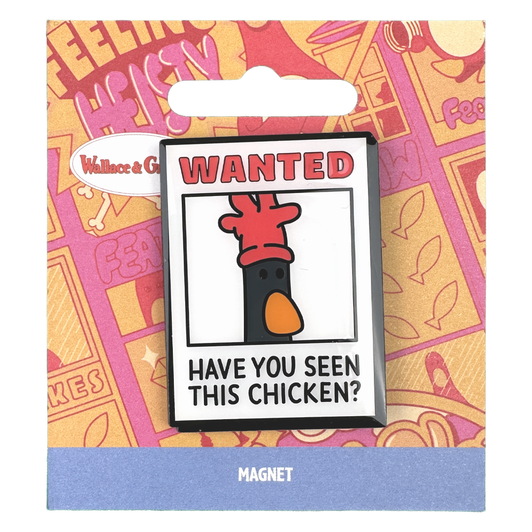 Wallace & Gromit Feathers Poster Magnet