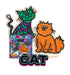 Cat Clay Colouring Kit