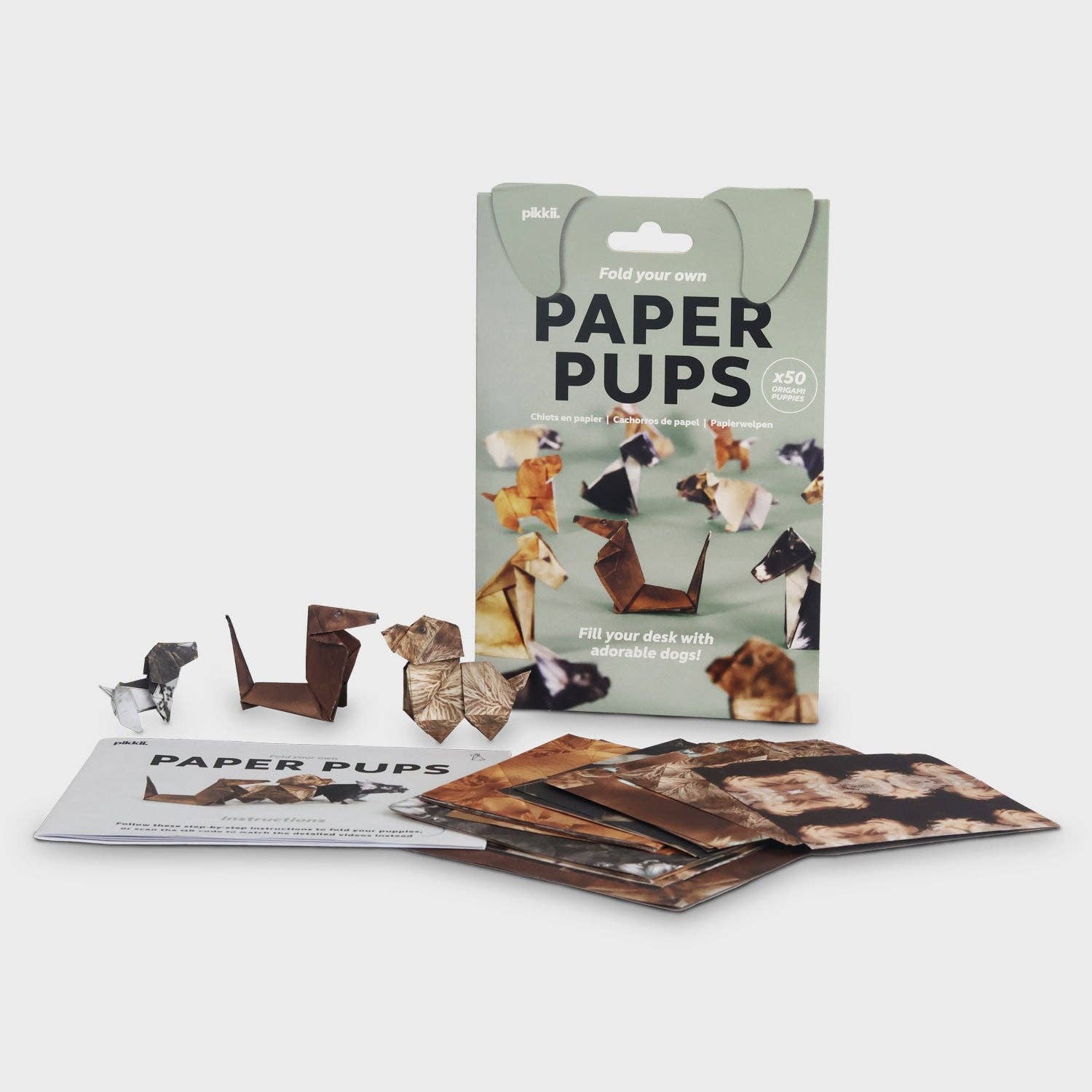 Paper Pups | Perfect For Dog Lovers | Cute DIY Origami Kit | Buy Online from The Home Crafters