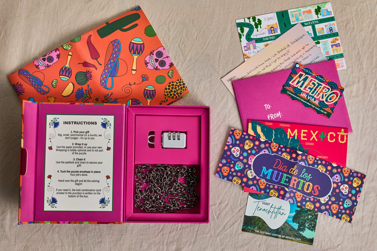 Padlock'd Mexico: An Escape Room Lock and Chain Game