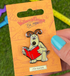 Wallace & Gromit - Gromit Reading Pin Badge