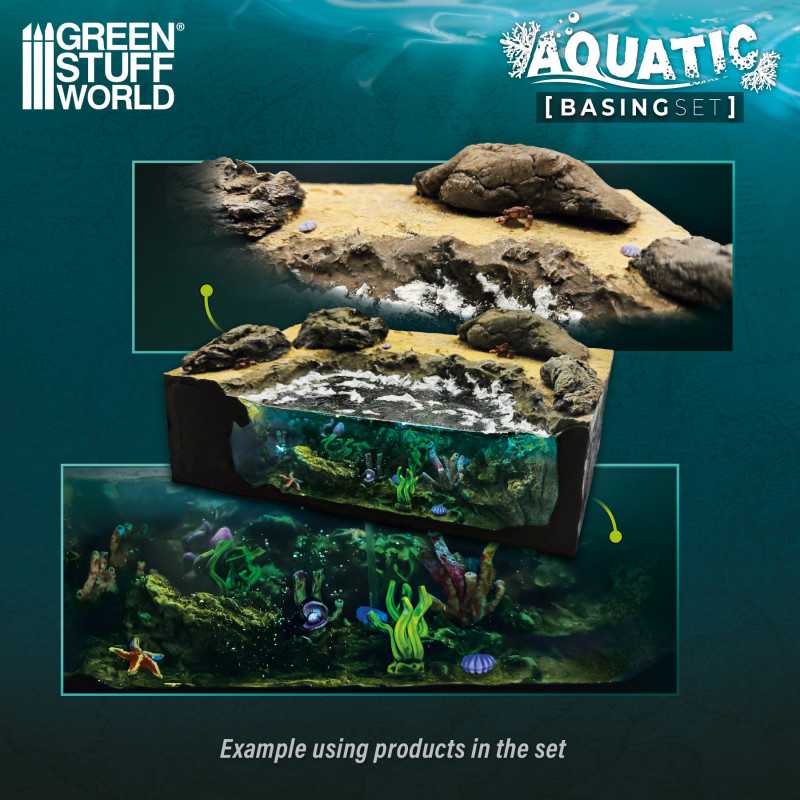 Green Stuff World: Basing Set - Aquatic