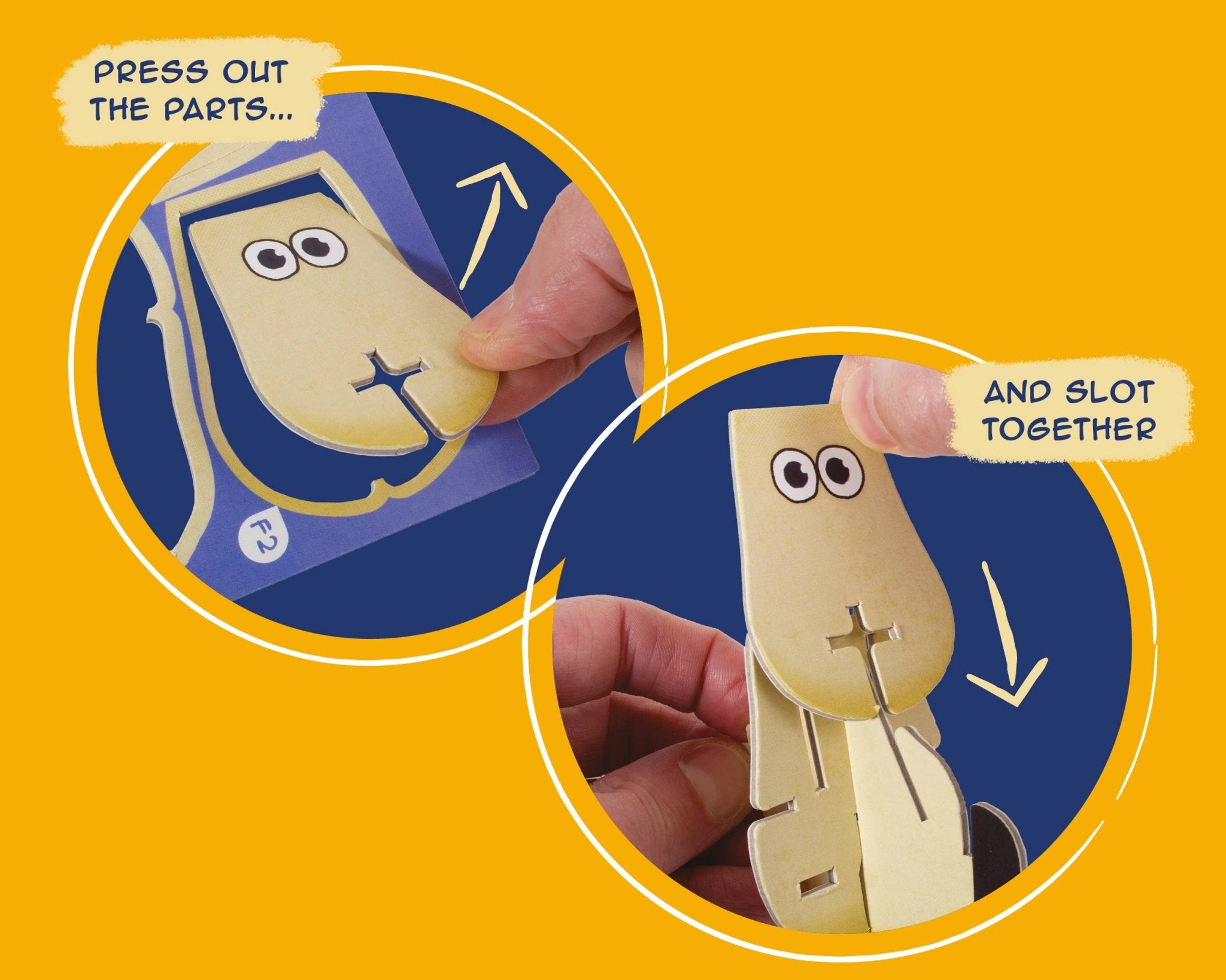 Build Your Own Wallace & Gromit, Gromit - Craft Kit | Buy Online from The Home Crafters