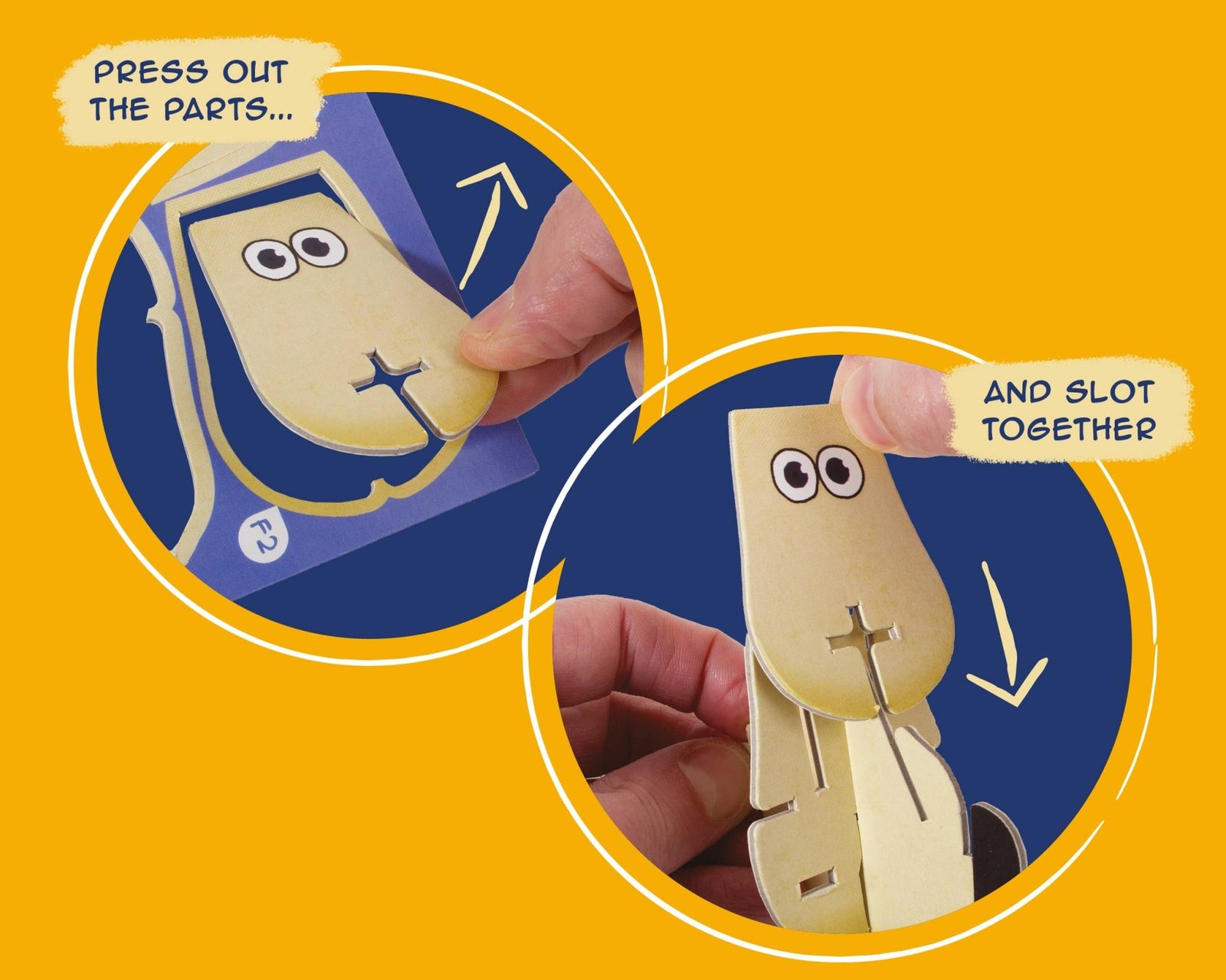 Build Your Own Wallace & Gromit, Gromit - Craft Kit | Buy Online from The Home Crafters