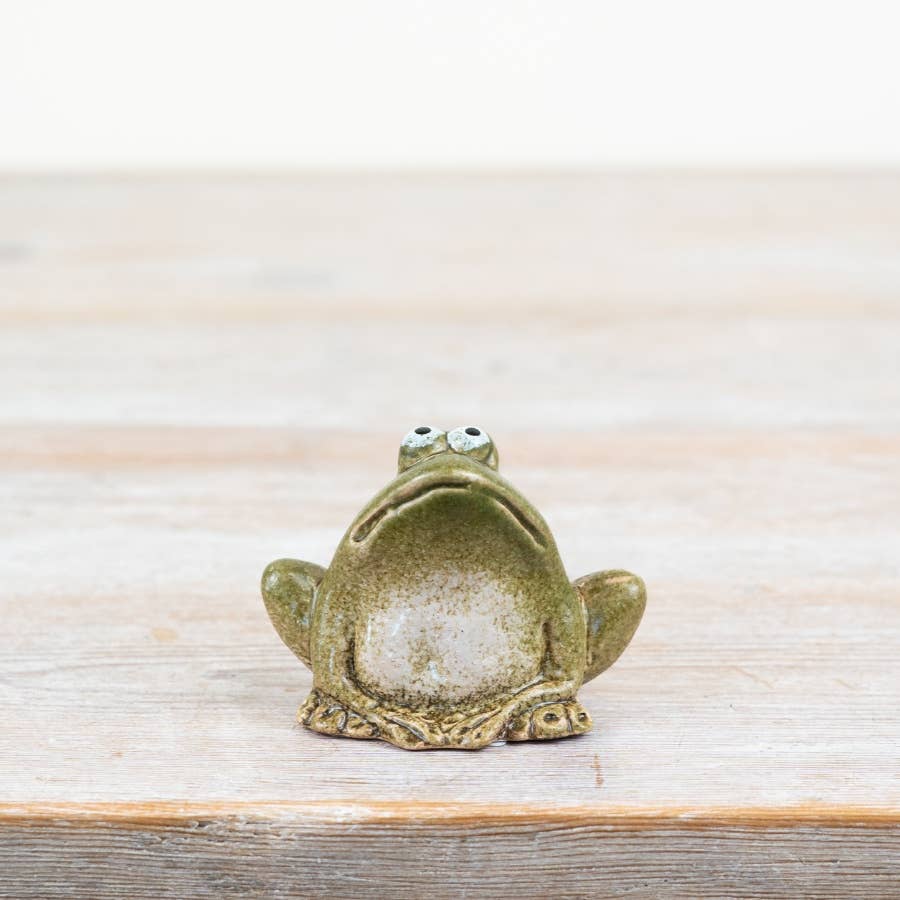 Sitting Frog Figurine Ornament – 6.8cm