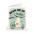 Beam Me Up, Cutie Greeting Card – Alien Love & Cosmic | Buy Online from The Home Crafters