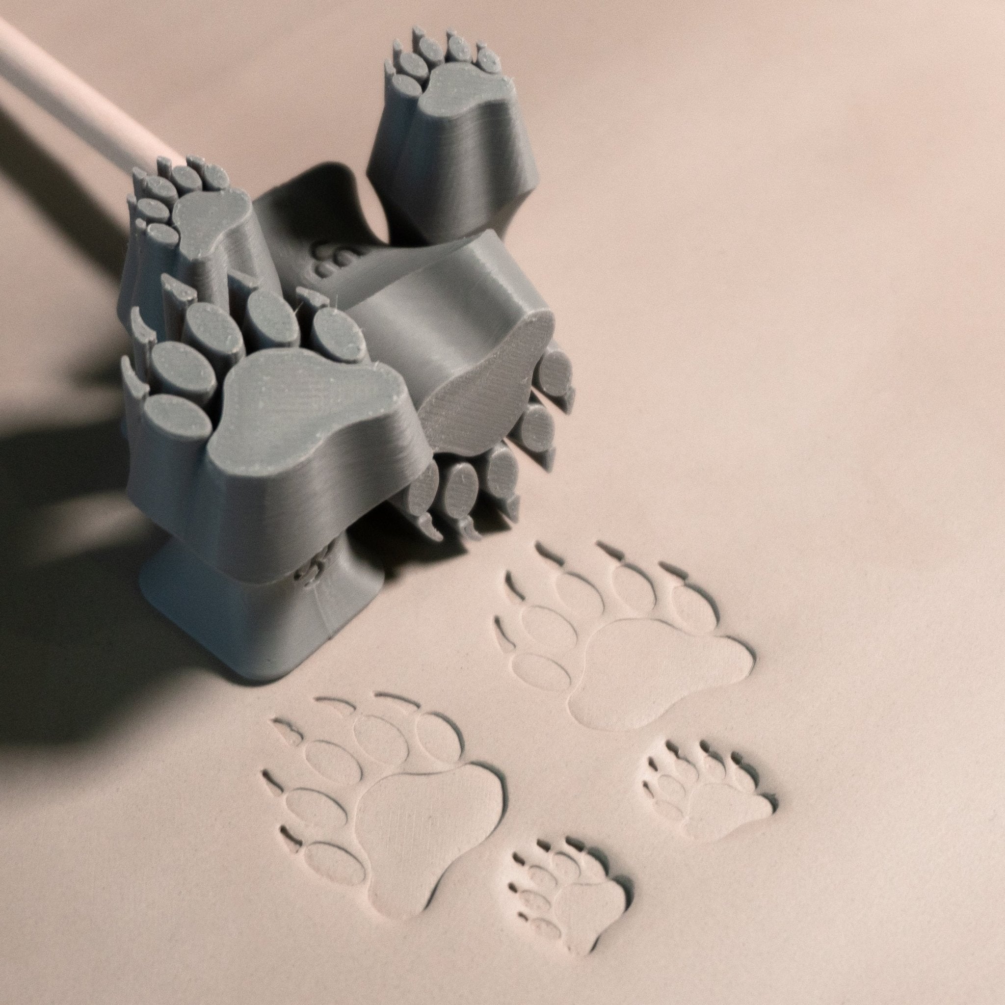 Bear Paw Stamp Set | Buy Online from The Home Crafters