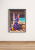 Cosmic Cat Bar Scene – Whimsical Beerus Fan Art | Buy Online from The Home Crafters