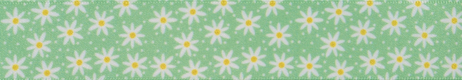Berisfords Ribbon: Daisy Chain - 25mm | Buy Online from The Home Crafters