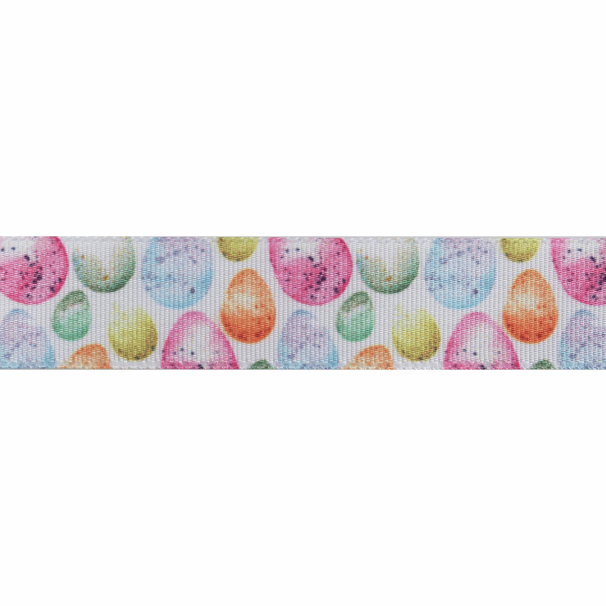 Berisfords Ribbon: Egg Hunt: White | Buy Online from The Home Crafters