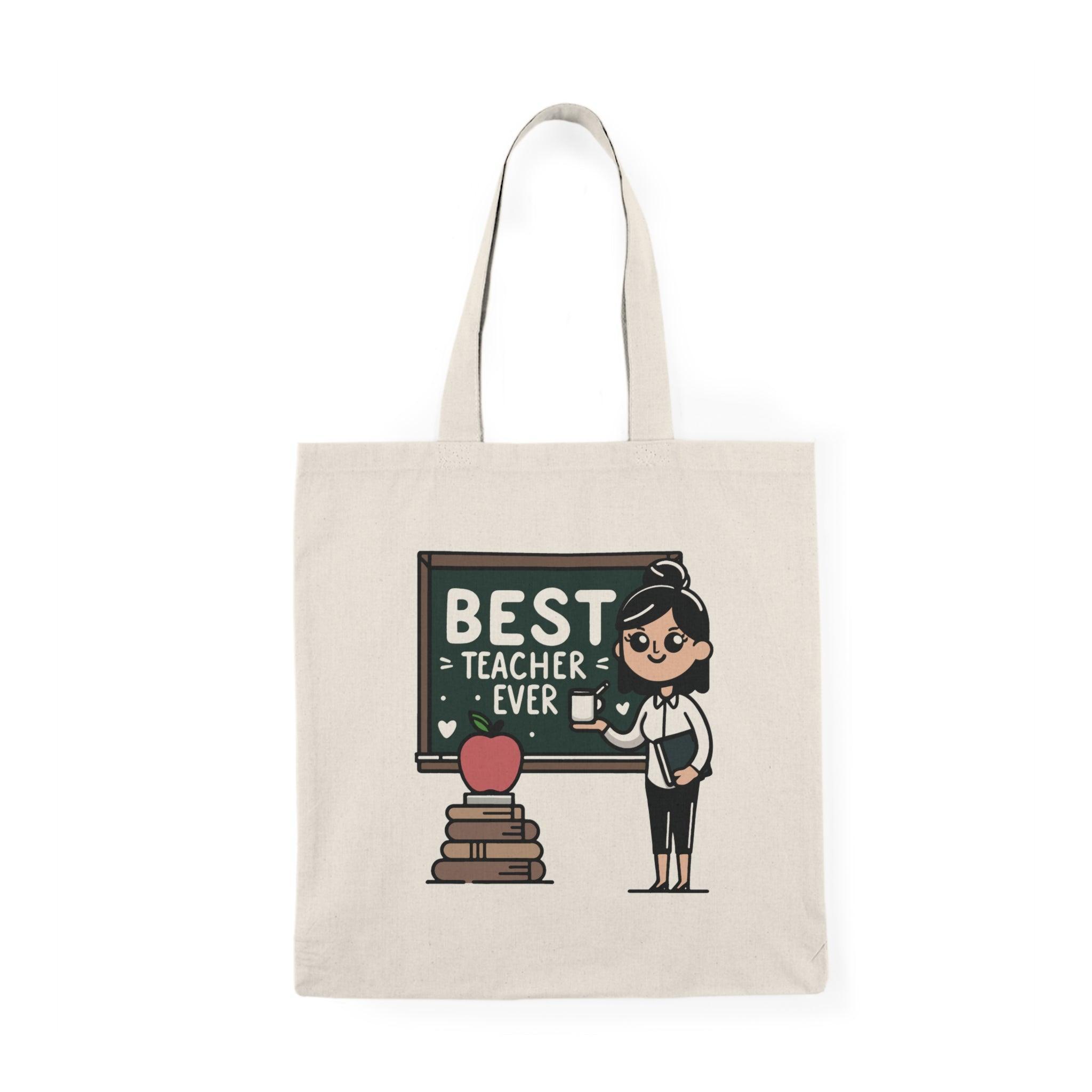Best Teacher Ever Tote Bag – Eco - Friendly Gift for Educators | Buy Online from The Home Crafters