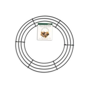 Deco Mesh Coated Wire Wreath Frame Ring
