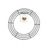 Deco Mesh Coated Wire Wreath Frame Ring