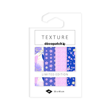 Decopatch Texture Limited Edition Papers Pack - 893 'Flower Therapy'