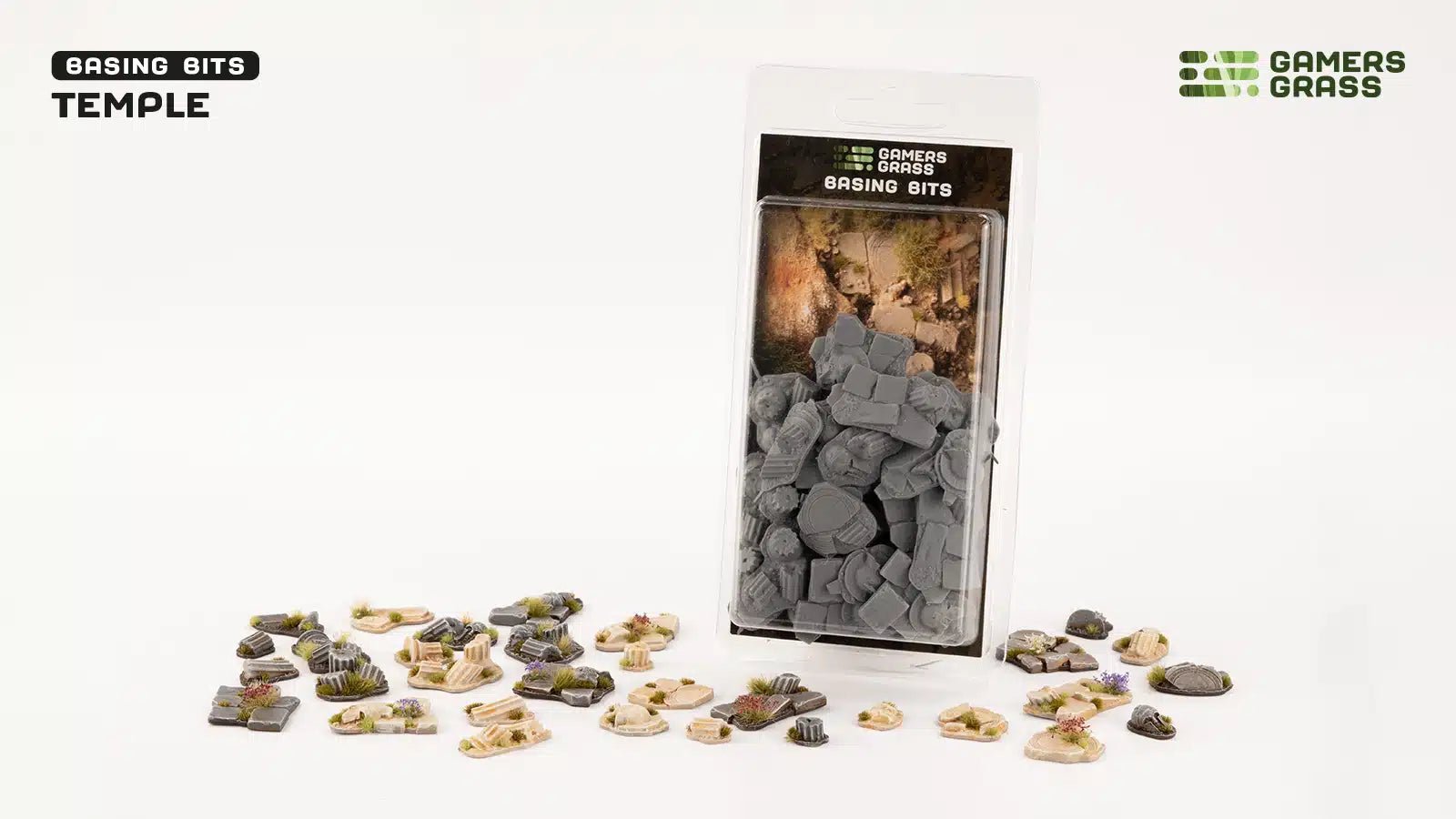 Gamers Grass Basing Bits - Temple | Buy Online from The Home Crafters