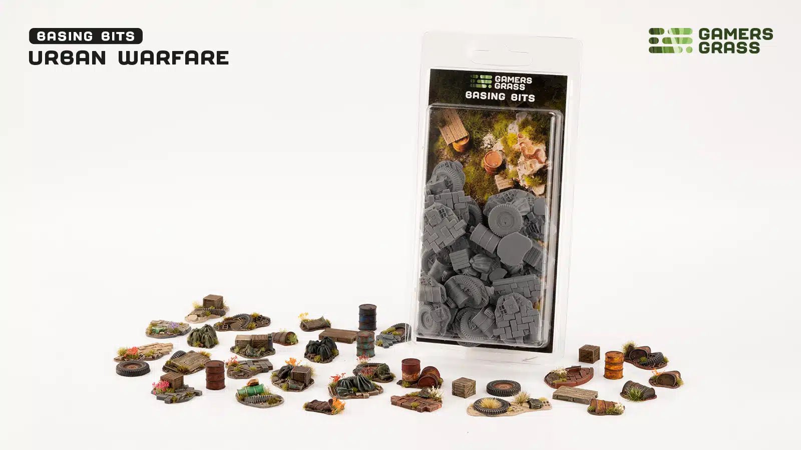 Gamers Grass Basing Bits - Urban Warfare | Buy Online from The Home Crafters