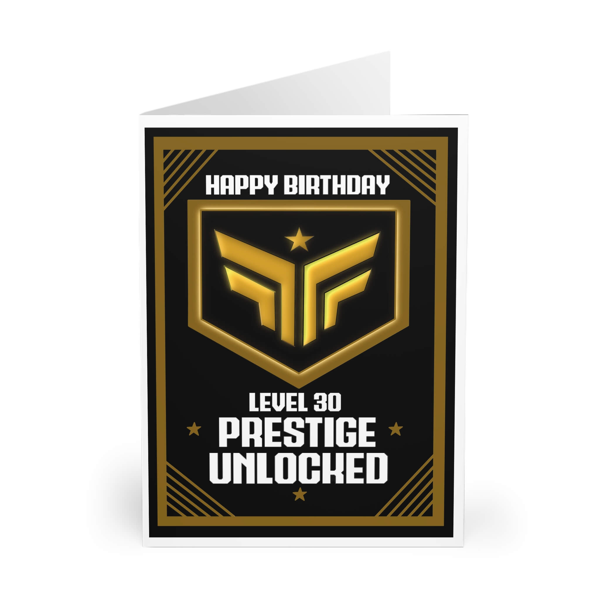 Prestige Unlocked – Gamer Birthday Card | Buy Online from The Home Crafters
