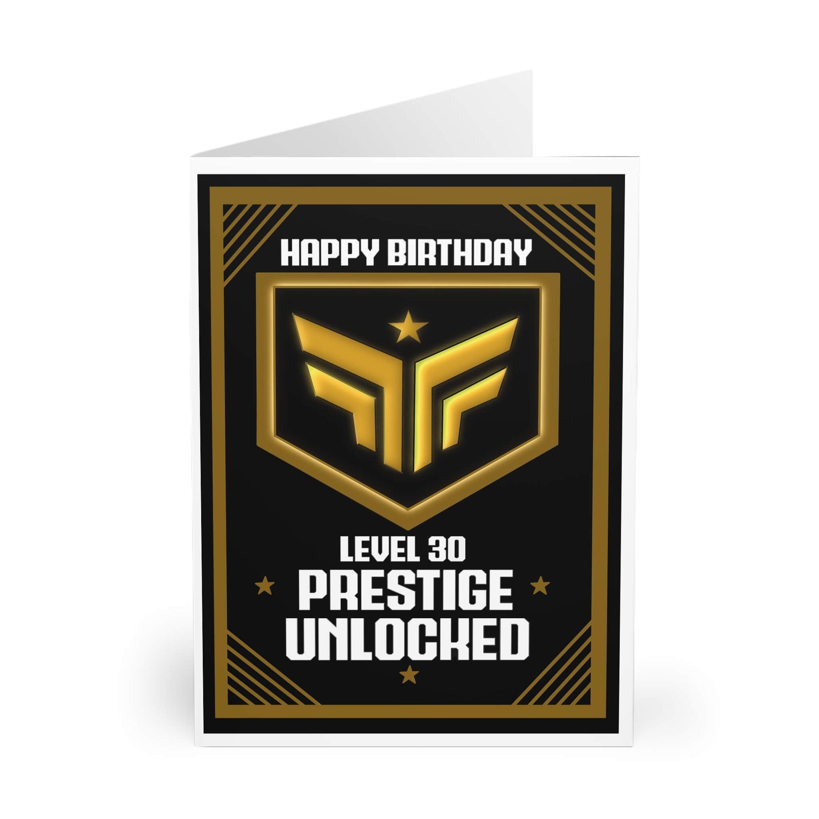 Prestige Unlocked – Gamer Birthday Card | Buy Online from The Home Crafters