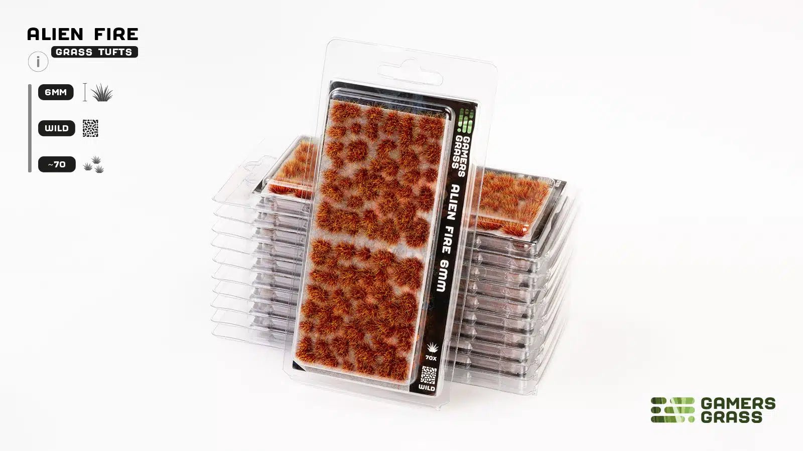 Gamers Grass 6mm Grass Tufts - Alien Fire Tuft | Buy Online from The Home Crafters