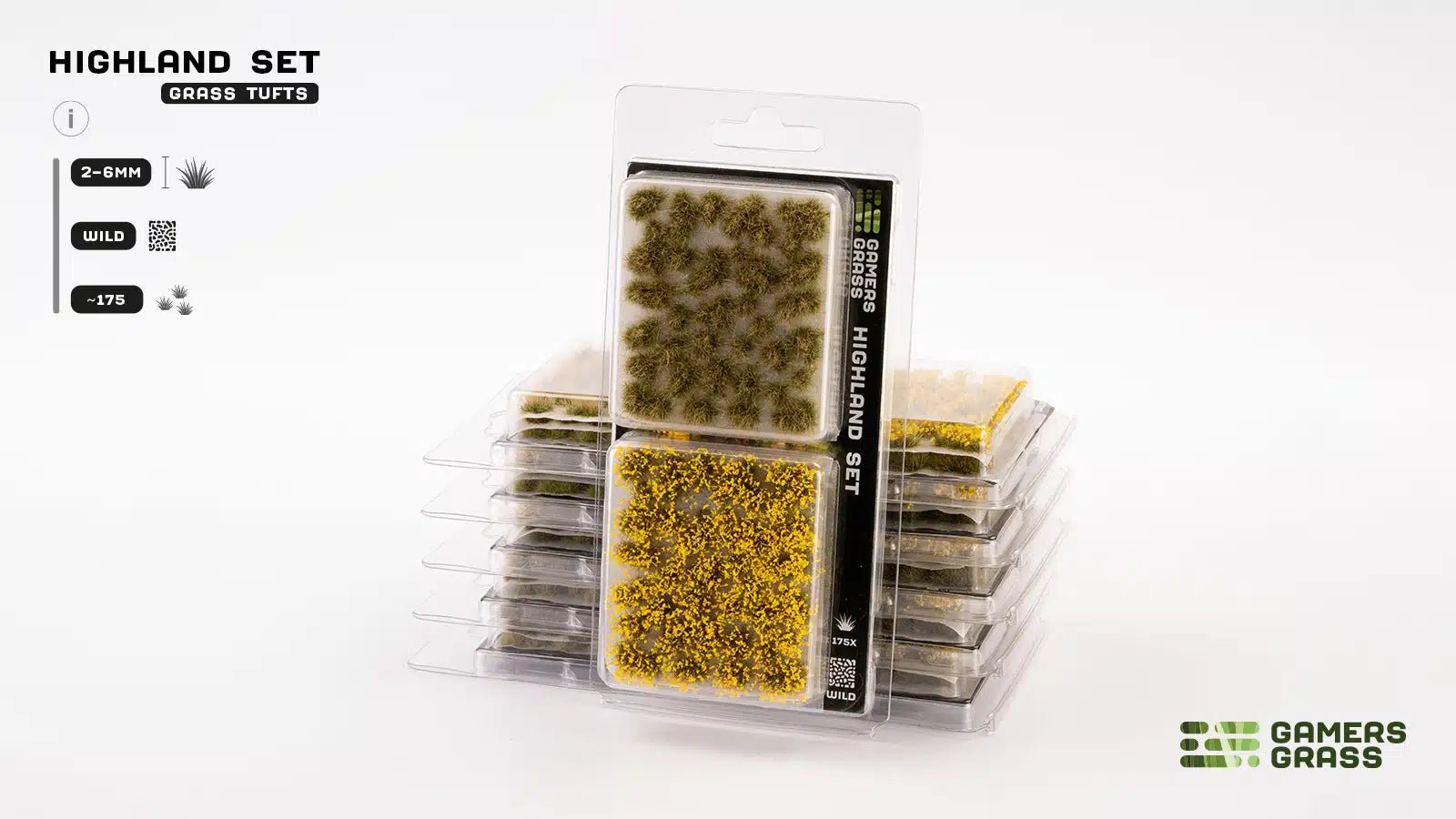 Gamers Grass Highland Tuft Set | Buy Online from The Home Crafters