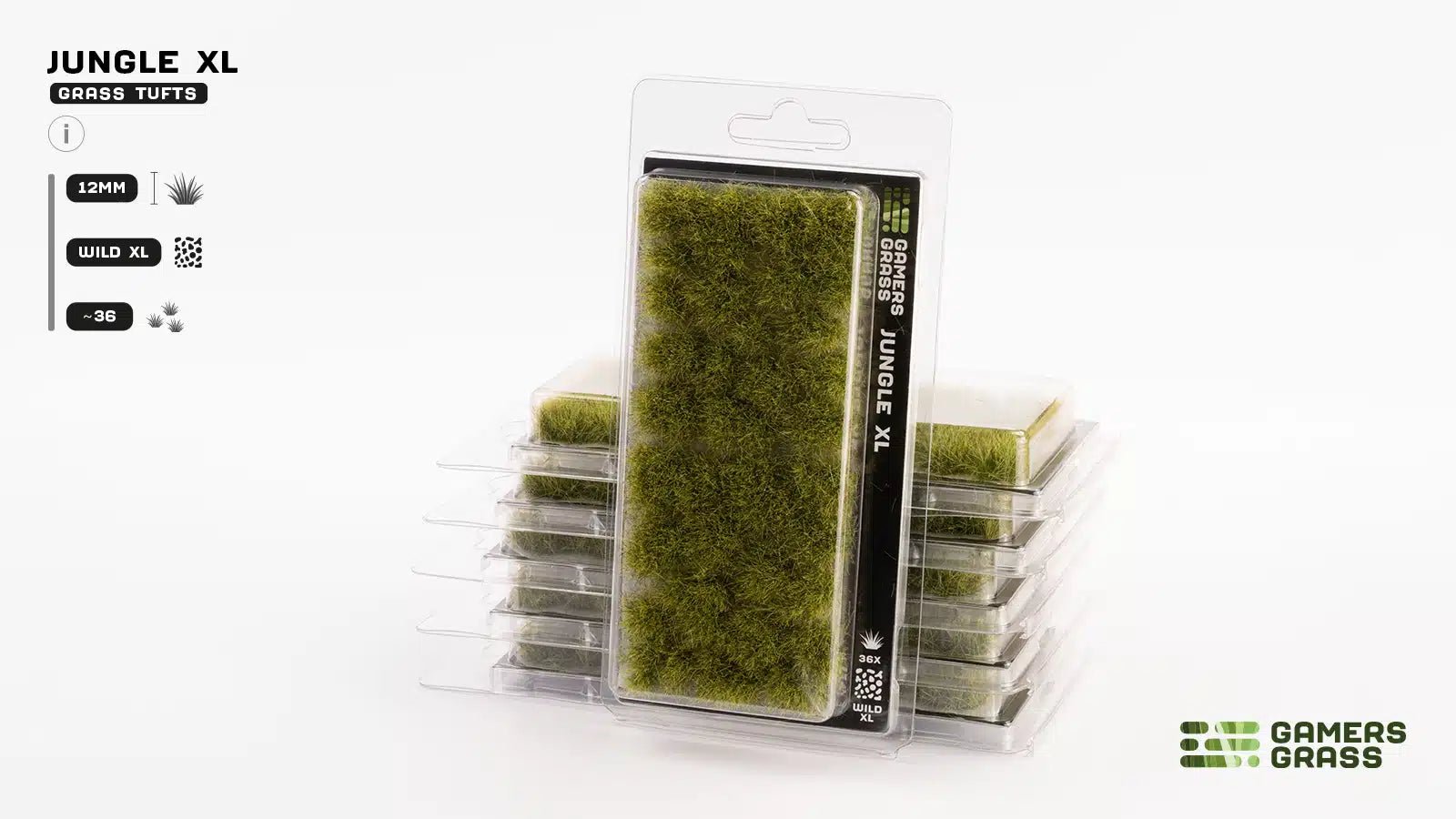 Gamers Grass Jungle XL (12mm) - Wild