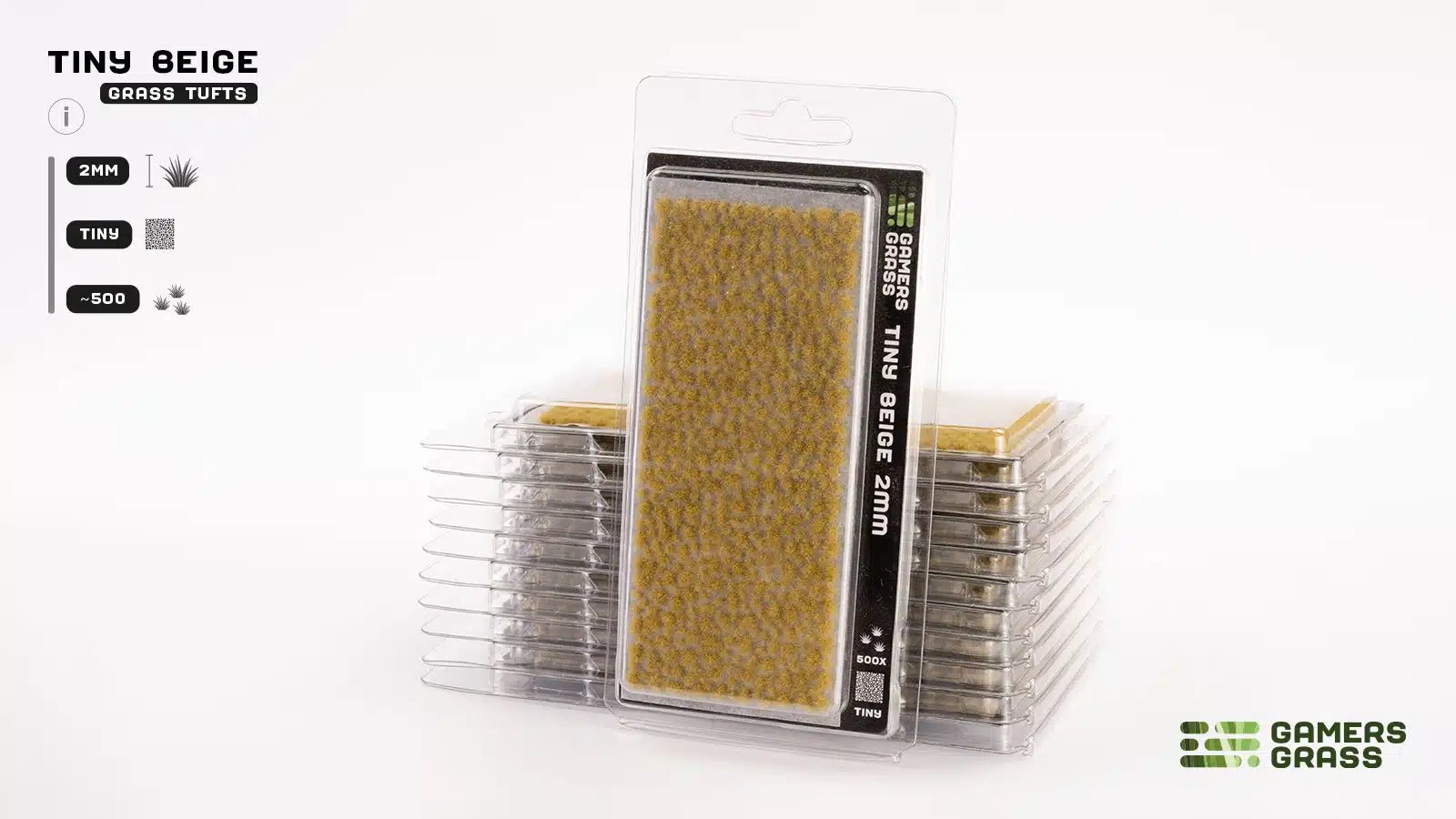 Gamers Grass Tiny (2mm) Grass Tufts - Beige Grass | Buy Online from The Home Crafters