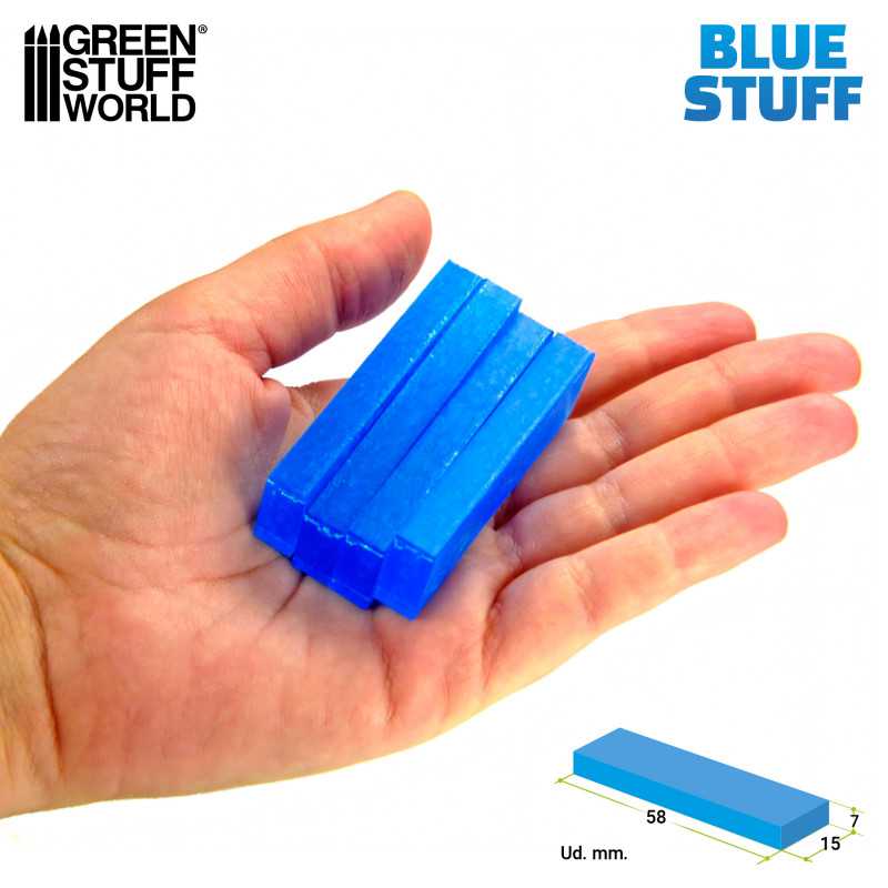 Green Stuff World: Blue Stuff Thermoplastic Mold Bars - 4pc | Buy Online from The Home Crafters