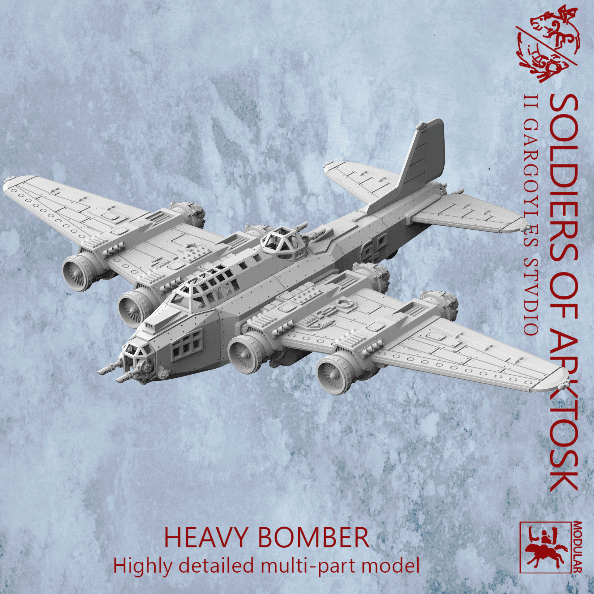 Soldiers of Arktosk - Heavy Bomber | Buy Online from The Home Crafters