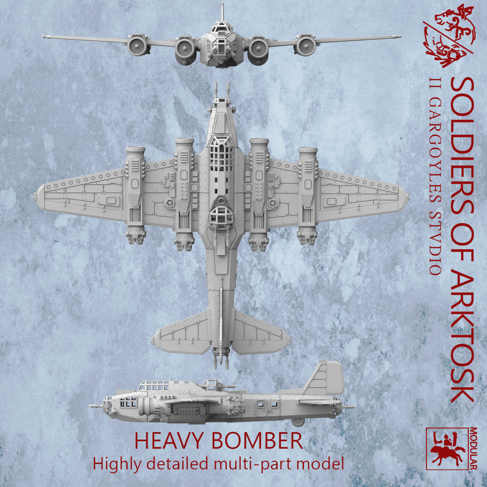 Soldiers of Arktosk - Heavy Bomber | Buy Online from The Home Crafters