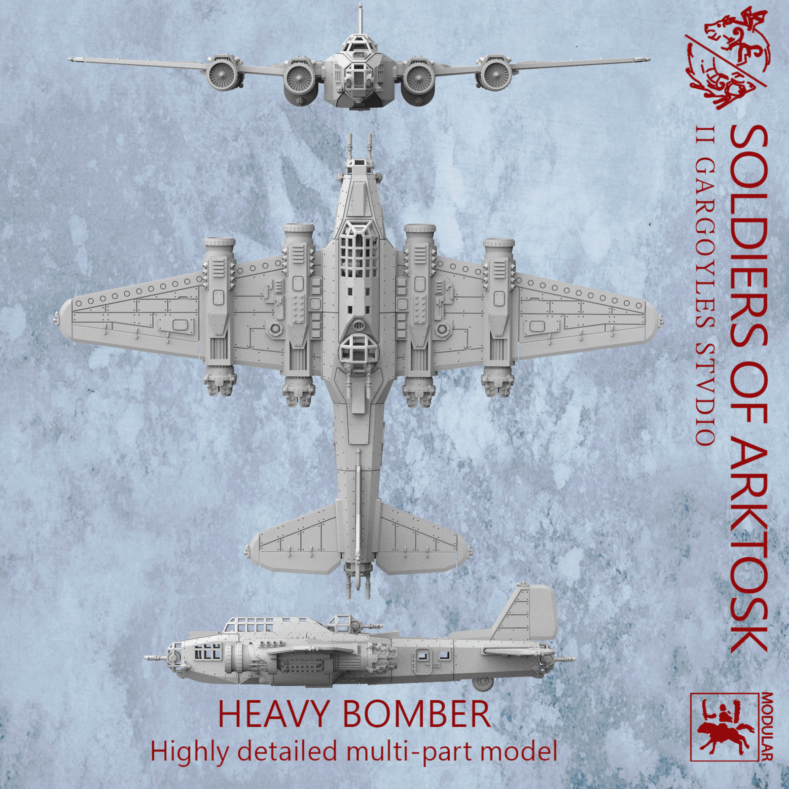 Soldiers of Arktosk - Heavy Bomber | Buy Online from The Home Crafters
