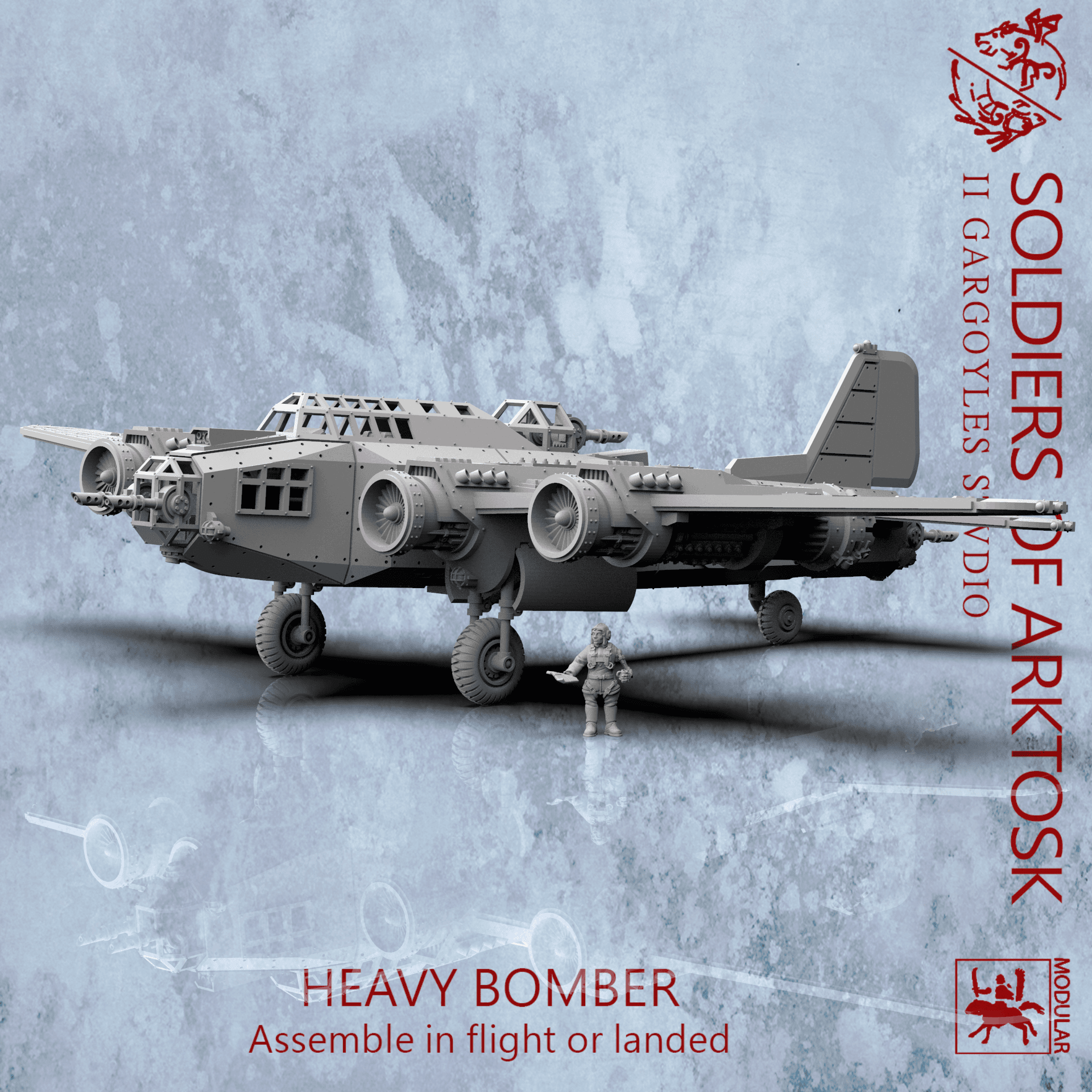 Soldiers of Arktosk - Heavy Bomber | Buy Online from The Home Crafters