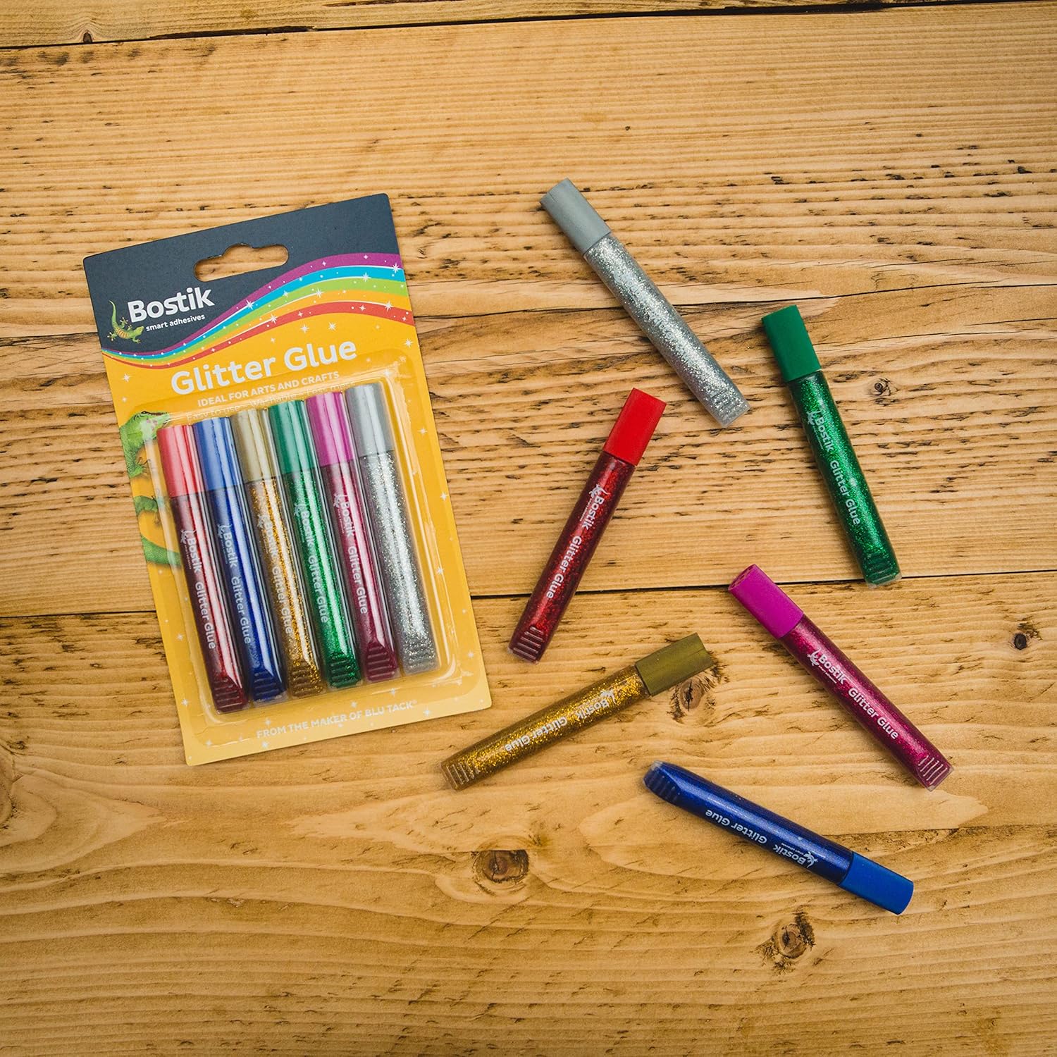 Bostik Glitter Pen Card (6 Assorted) | Buy Online from The Home Crafters