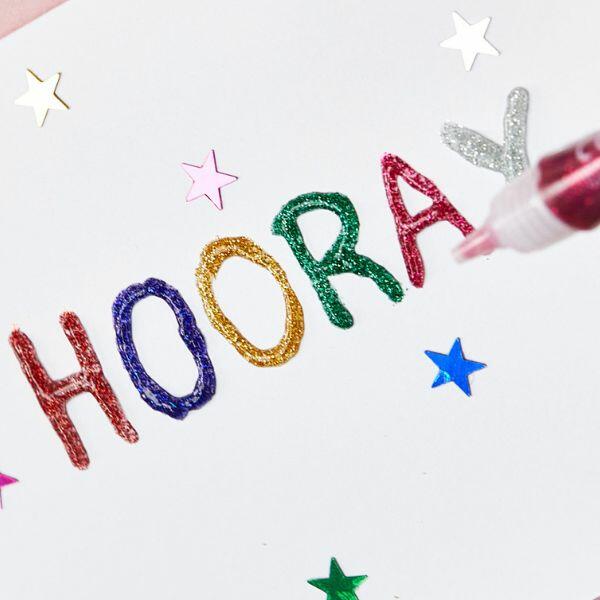 Bostik Glitter Pen Card (6 Assorted) | Buy Online from The Home Crafters