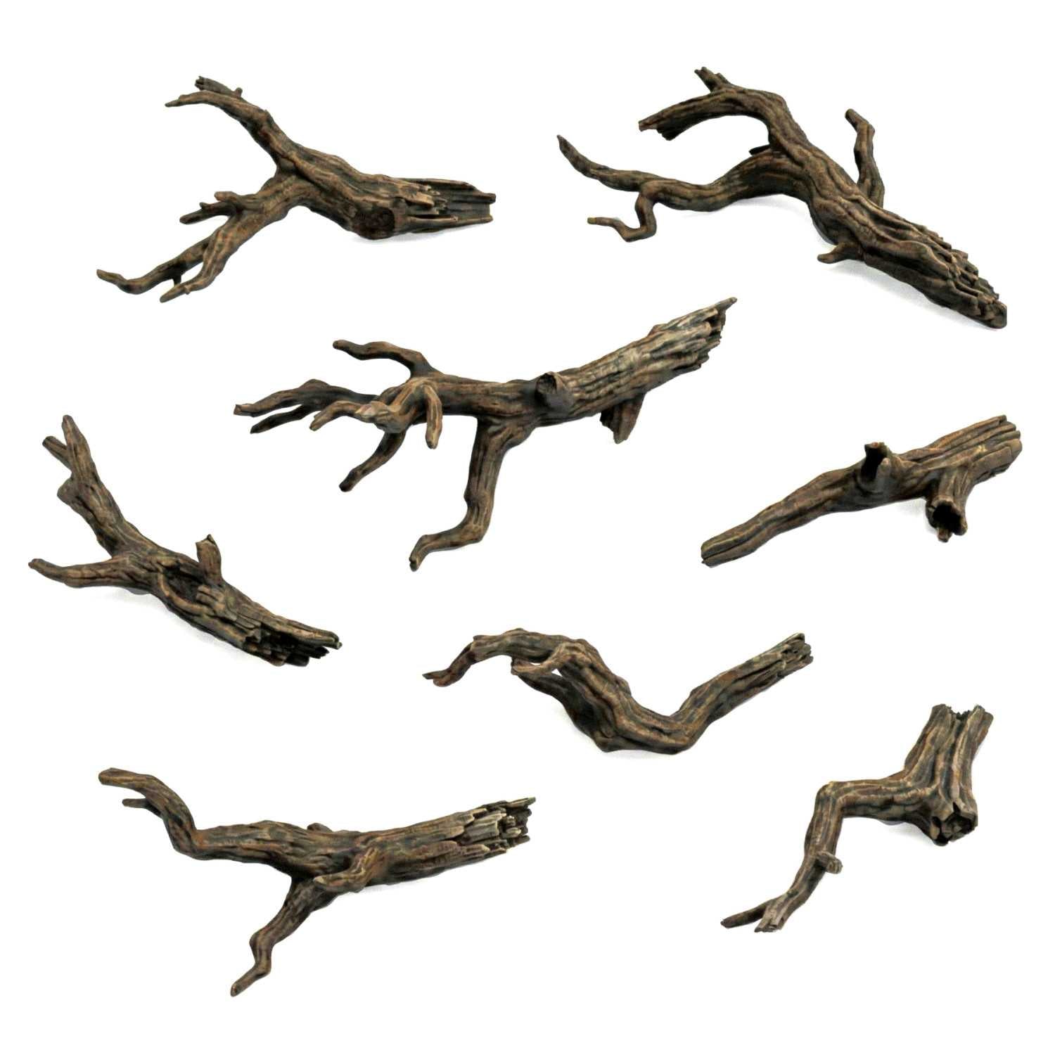 Resin Bits: Plants & Vegetation - 1:72-1:48-1:35 Broken Tree Branches - 8pc | Buy Online from The Home Crafters