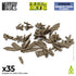 Resin Bits: Dungeons & Fantasy - 1:48-1:35 Broken Wood Planks - 35pc | Buy Online from The Home Crafters