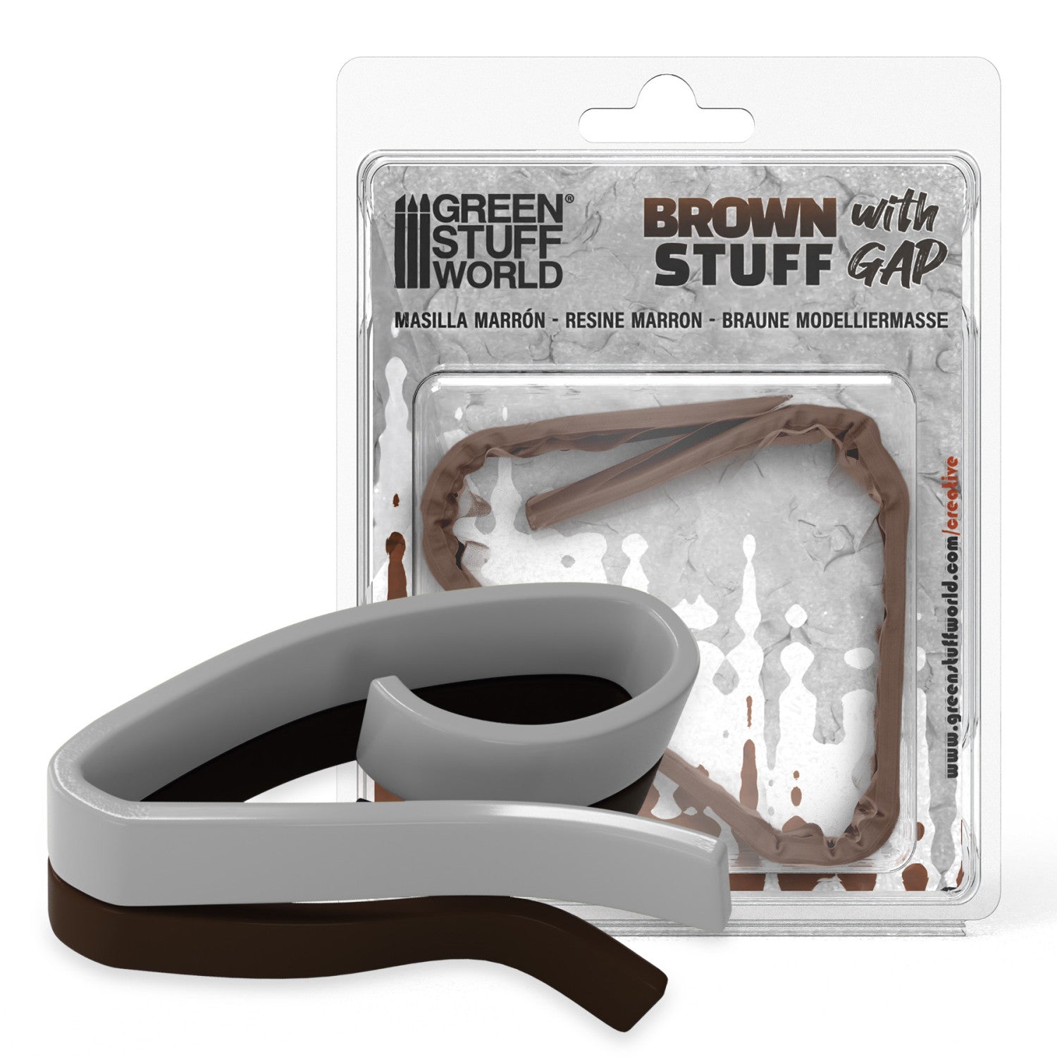Brown Stuff Tape with Gap - Modelling Epoxy Putty