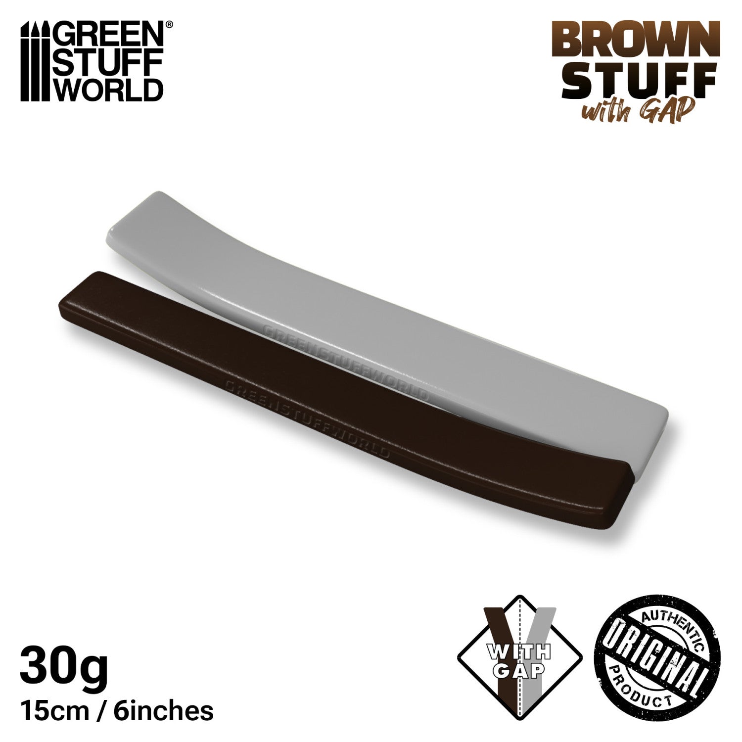 Brown Stuff Tape with Gap - Modelling Epoxy Putty