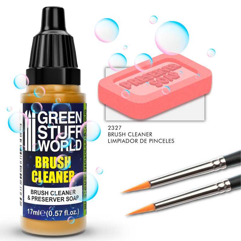 Green Stuff World: Brush Soap - Cleaner and Preserver - 17ml