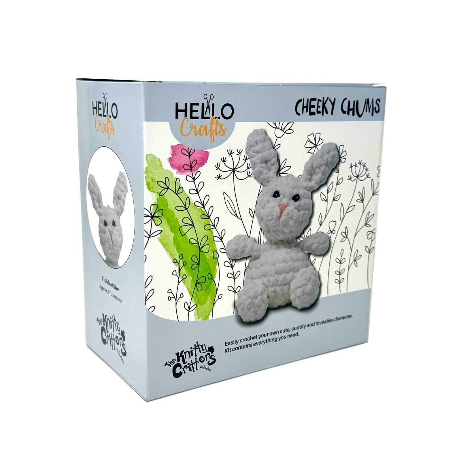 Knitty Critters Cheeky Chums Crochet Kit: Bunny | Buy Online from The Home Crafters