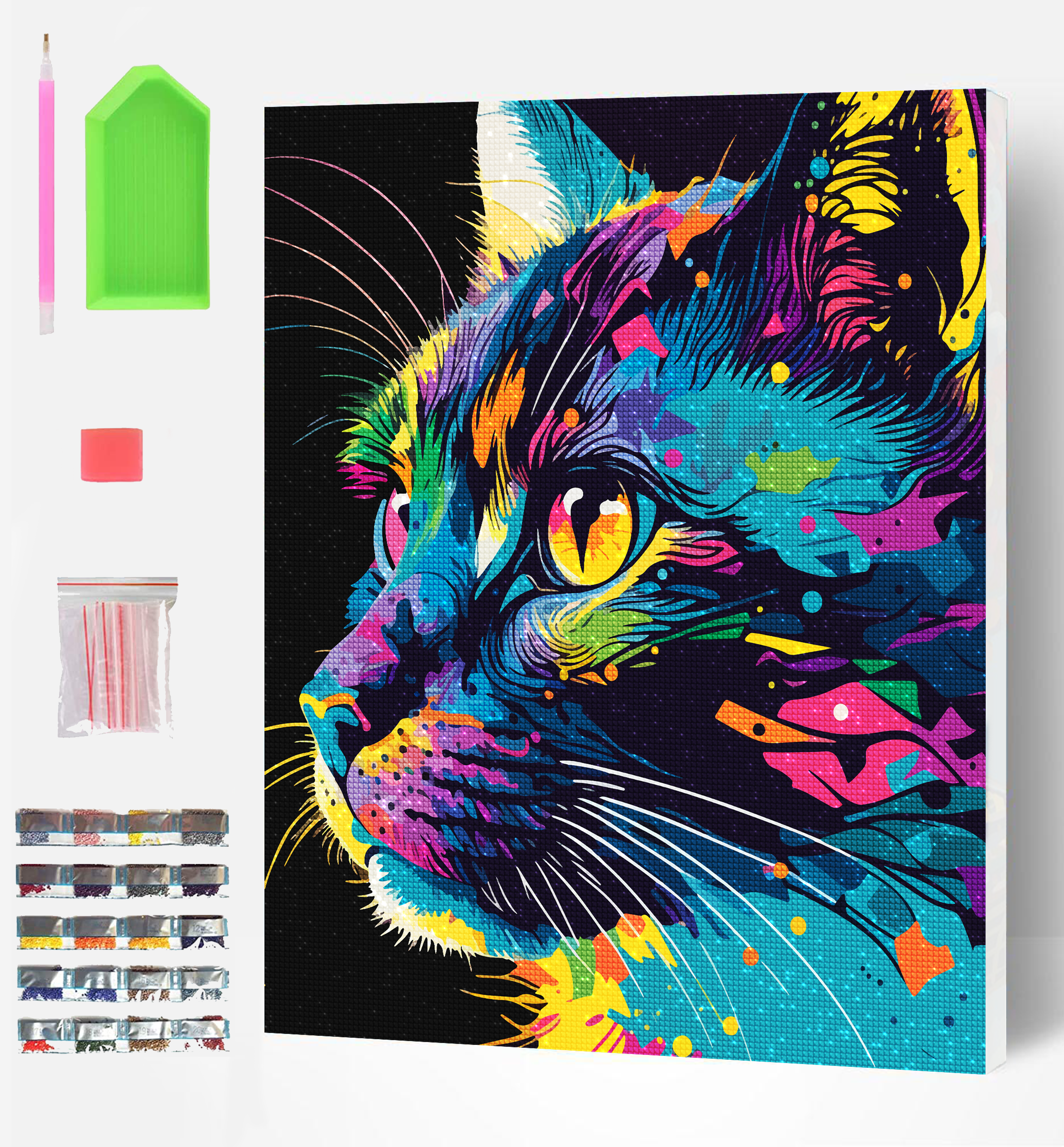 Bright Cat Diamond painting