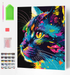 Bright Cat Diamond painting