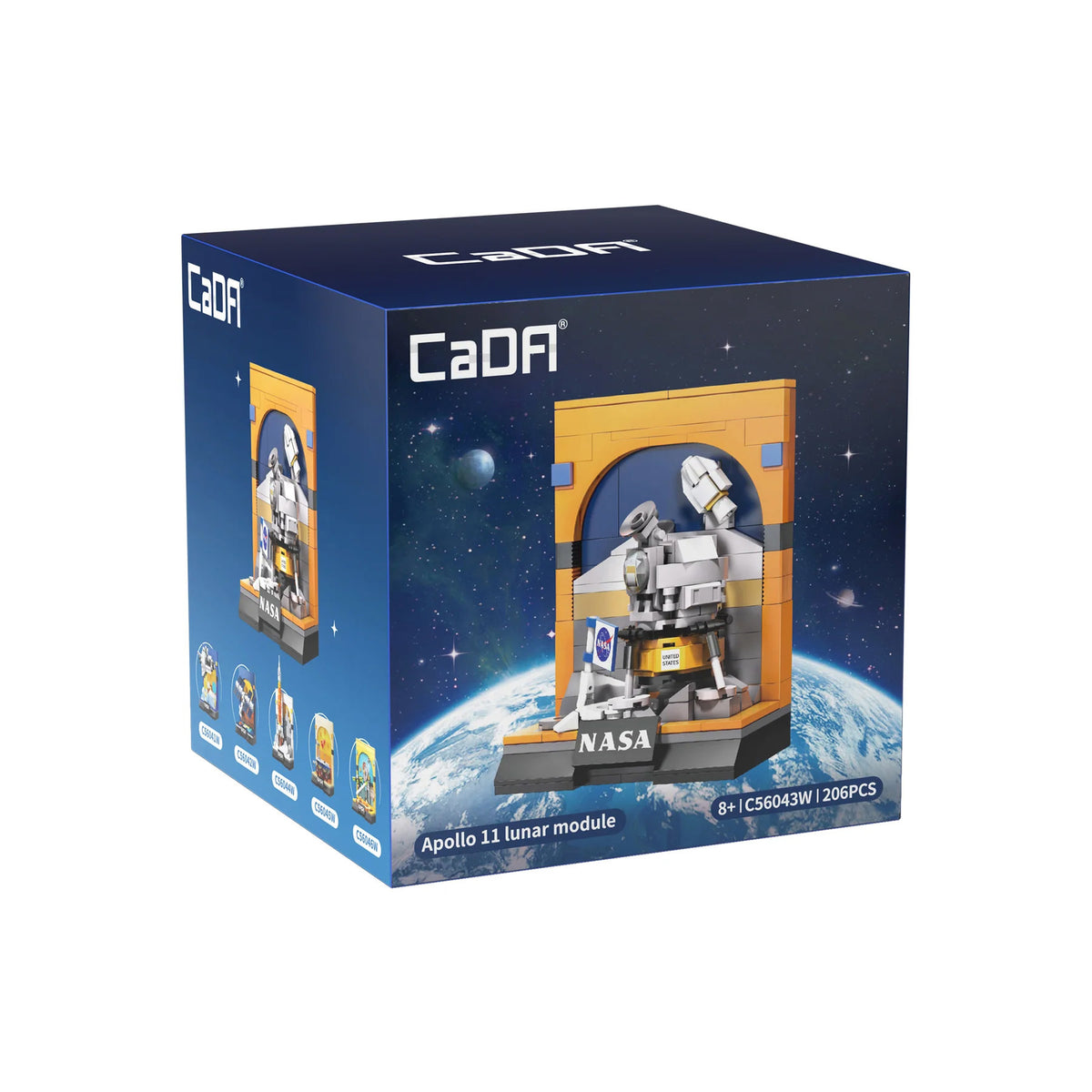 Lunar Module House Apollo 11 Lunar Module - 206 Pcs - The Home Crafters – The Home ...