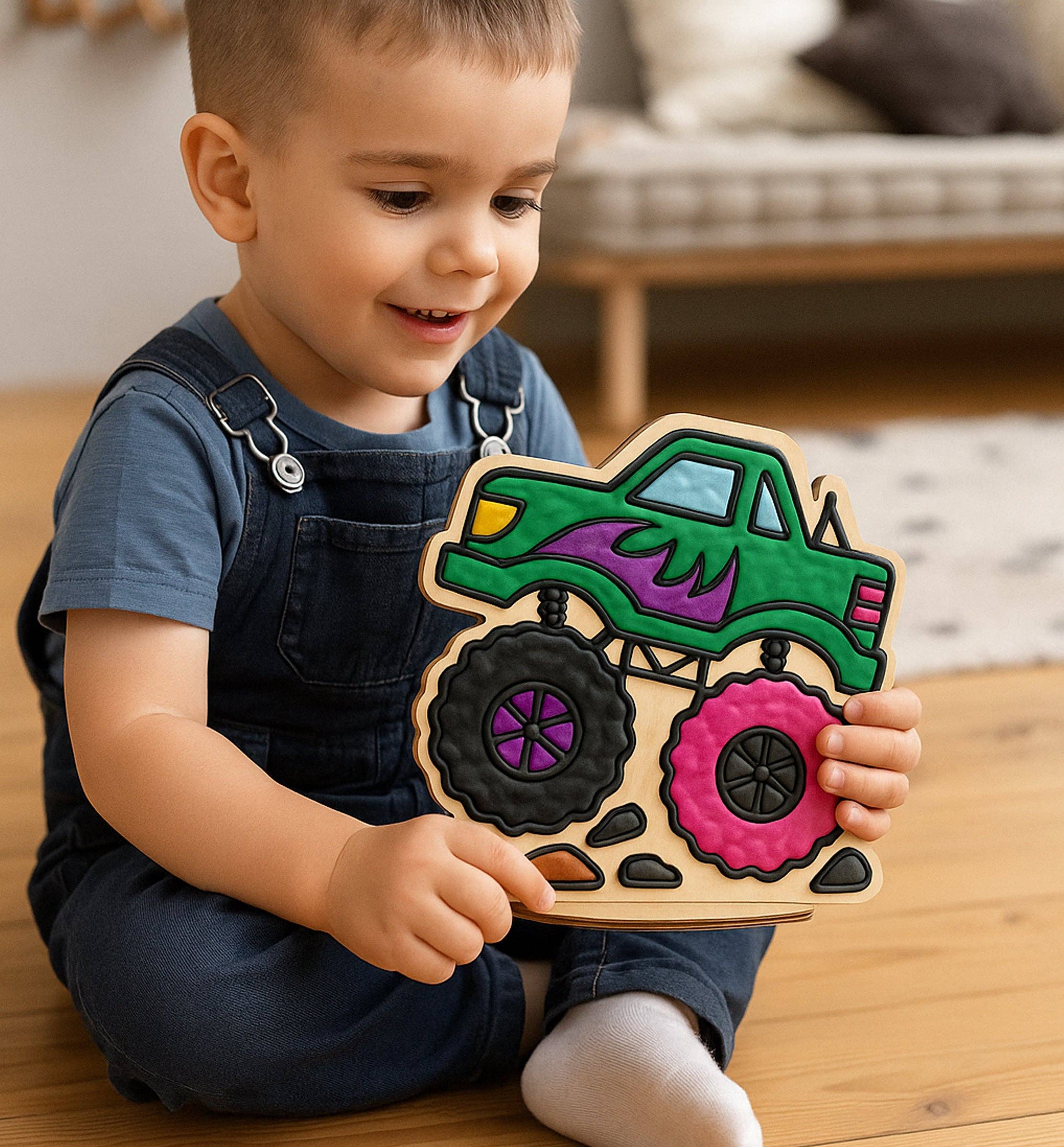 Cars Clay Colouring Kit