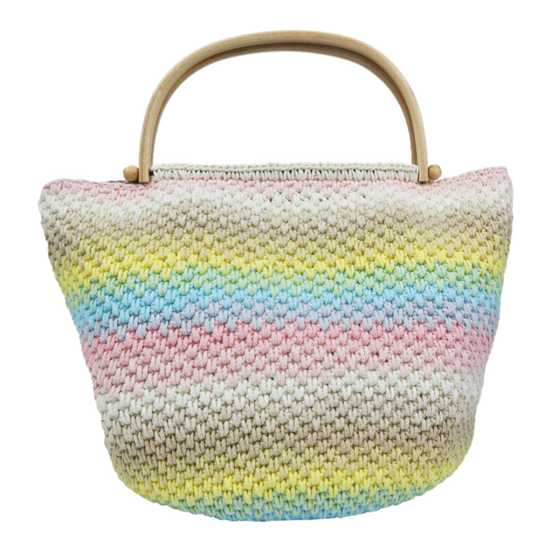 Loop'nCraft Casual Bag Crochet Kit - Dragon Fruit