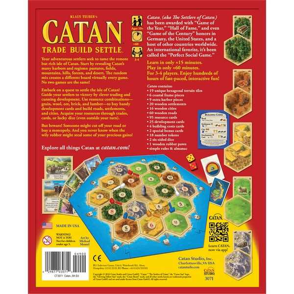Catan (2015 Refresh) | Buy Online from The Home Crafters