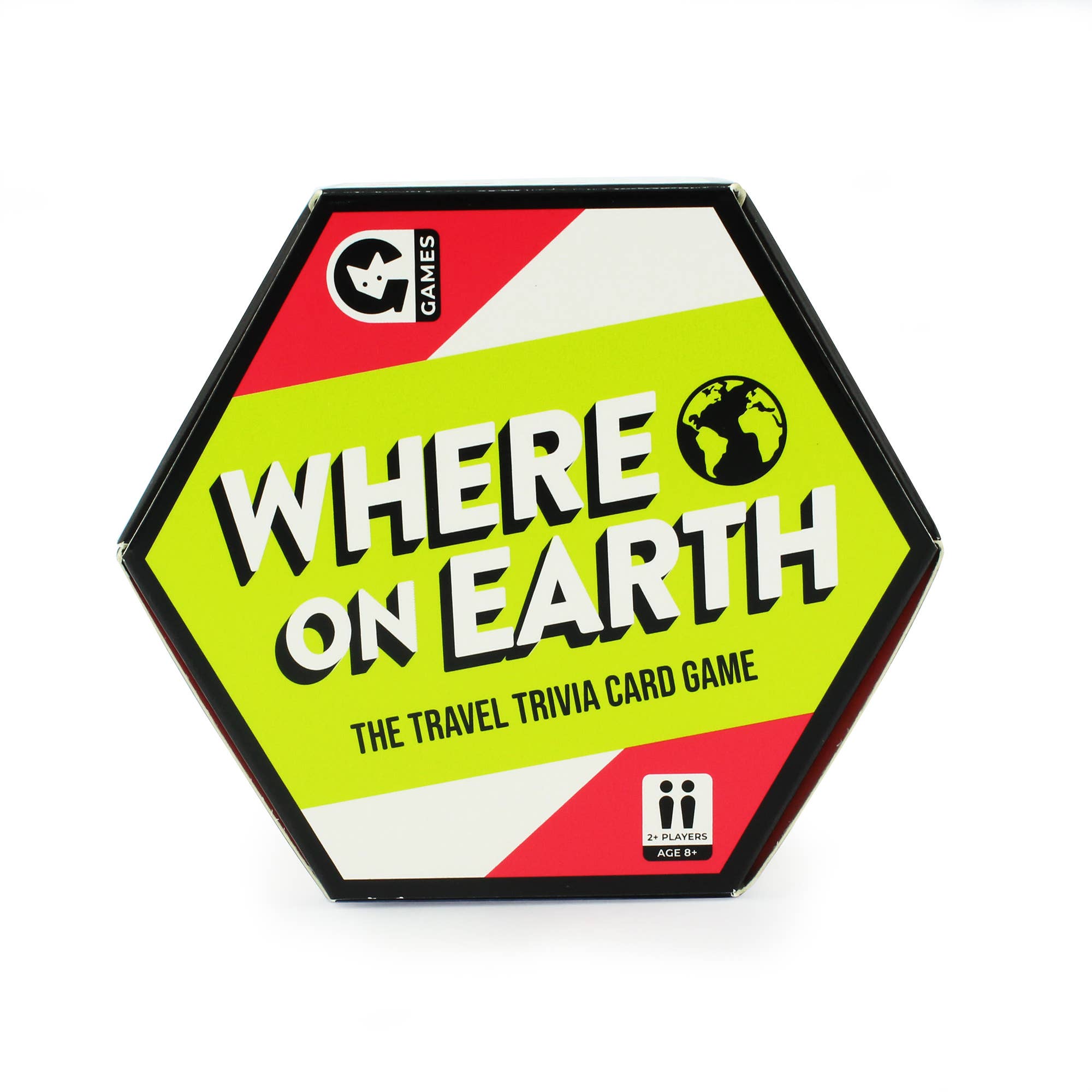 Hexagon Pocket Card Game - Where on Earth