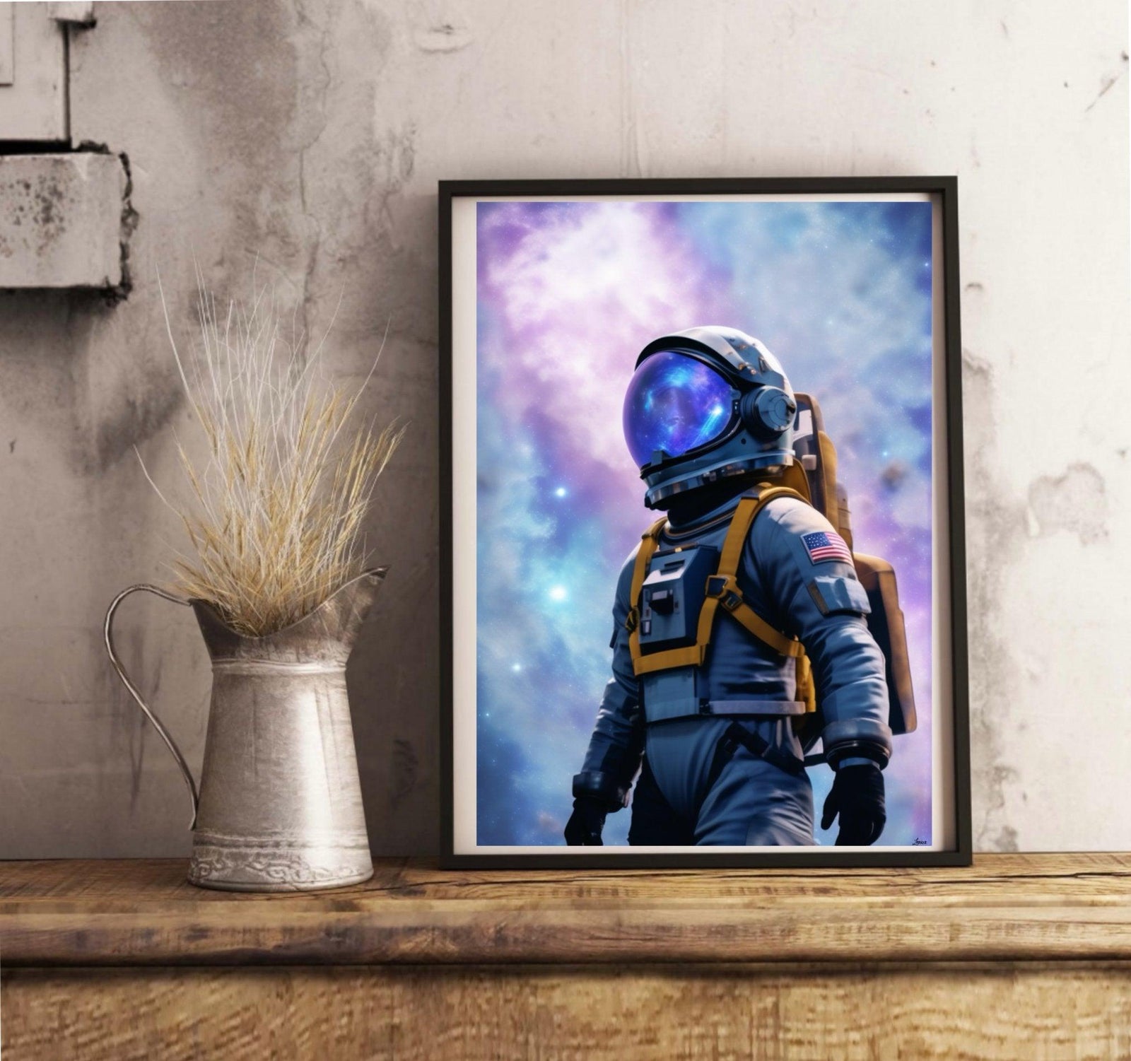 Celestial Odyssey – Cosmic Wall Art Print | Buy Online from The Home Crafters