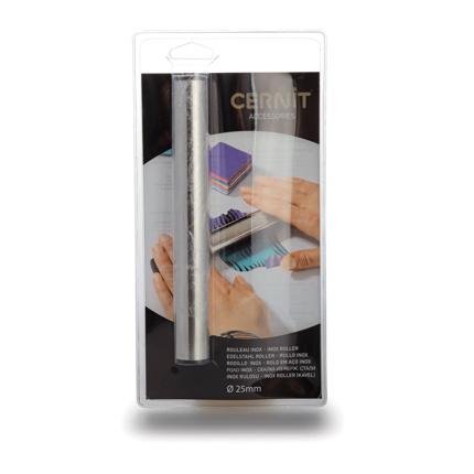 Cernit Tools - Stainless Steel Clay Rolling Pin | Buy Online from The Home Crafters