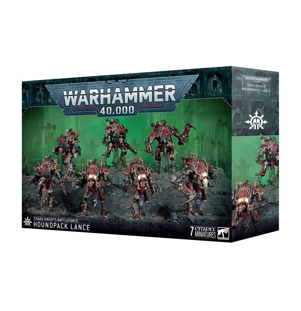 Chaos Knights Battleforce: Houndpack Lance | Buy Online from The Home Crafters