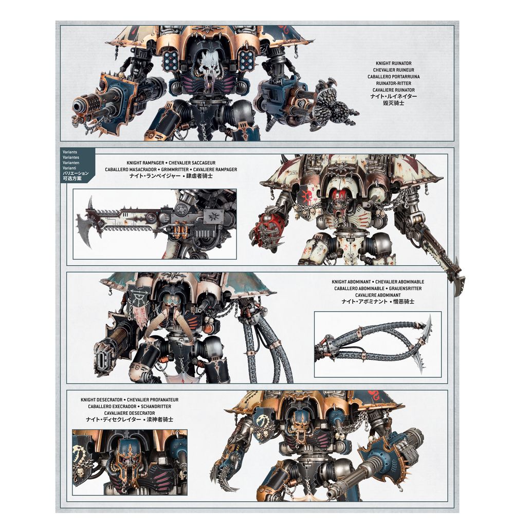 Chaos Knights: Chaos Knight Ruinator | Buy Online from The Home Crafters